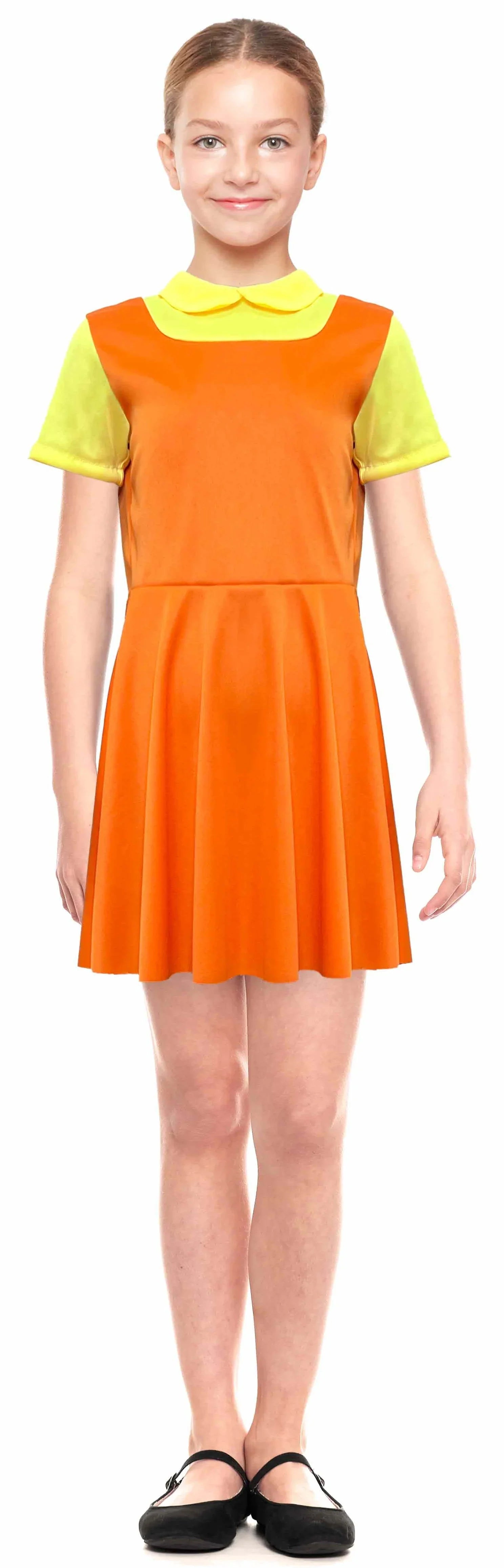 Disfraz de Muñeca del Juego del Calamar para Niña El Juego del Calamar Partilandia